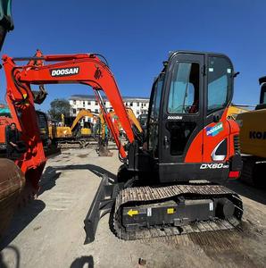 Excavatrice utilisée par bonne représentation Doosan DX60-9C 6 tonnes Japon de marque nouvelle arrivée basses heures avec du CE et l'EPA à vendre - Product Image 1