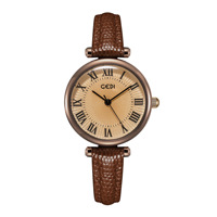 Nouvelle montre rétro réseau à petite plaque lumineuse rouge pour femmes, Test d'étudiant, montre à Quartz étanche
