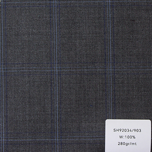 Tissu mélangé sergé interlock laine-polyester 250 g/m² couleurs foncées pour vestes, pulls et costumes homme et garçon - Approvisionnement direct à prix abordable - Product Image 2