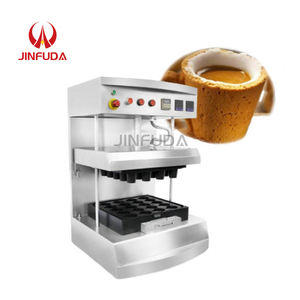 Nouvelle machine automatique électrique pour la fabrication de gaufres en forme de cône à thé, de biscuits, de tasses à café comestibles, de moules à tartes, de presse à gaufres - Product Image 1