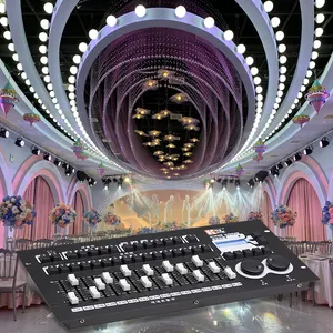 Controle de luz LED Dmx pequeno para palco, controlador profissional de 256 canais para palco, dimmer Dmx512, console Dmx 512, dimmer