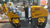 Compacteur vibrant léger à double tambour XMR110 de China Road Machinery avec une charge linéaire statique de 57N/cm à vendre