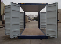 Conteneur maritime à ouverture latérale complète de 20 pieds en acier Corten certifié CSC, à 4 portes latérales, à Tianjin, Shanghai, Qingdao