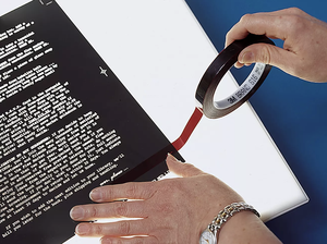 3M 616 Lithographers Ruby Red UPVC Film Tape Ruban de masquage adhésif sensible à la pression simple face résistant à la chaleur - Product Image 6