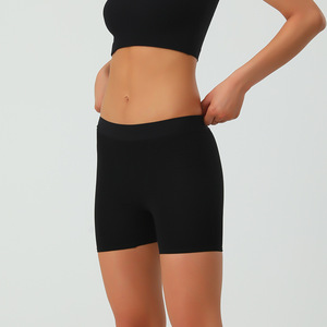 Ropa Interior de Algodón Puro para Mujer, Estilo Europeo Americano, 250g, Tejido Peinado, Transpirable, Sin Costuras, Pantalones de Seguridad de Cintura Alta, Anti-Fugas, ODM - Product Image 4