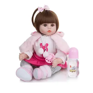 18 дюймов модные милые футболки с принтом «Американский Кукла Моделирование baby doll
