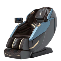 Fauteuil de massage de luxe KZJ à gravité zéro, multifonctionnel, avec scanner corporel, shiatsu, nouveau design, rail SL, chauffage, produits de soins de la taille