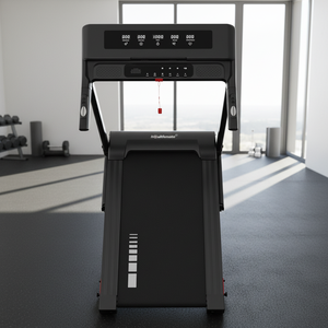 <span class=keywords><strong>Tapis</strong></span> roulant pliable électrique <span class=keywords><strong>nouvelle</strong></span> <span class=keywords><strong>génération</strong></span> pour la maison, moteur ABS 1,5 CV, capacité d'accueil 120 kg, écran LCD, écologique - Product Image 1