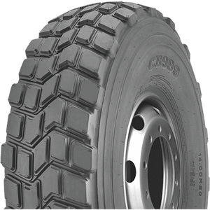 ยางรถบรรทุกหนัก14.00R20 7.50R16 CB999รถใหม่จากจีนเพิ่มแรงดึงในและทราย - Product Image 1