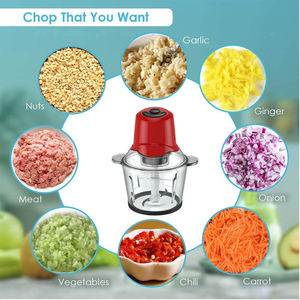 Ev mutfak için 500W çok fonksiyonlu elektrikli gıda parçalayıcı öğütmek sebze et karıştırmak için tasarlanmış 3L cam kase ile geliyor - Product Image 2