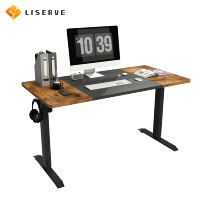 Bureau de direction motorisé réglable Mstar en acier, table assis-debout électrique avec mémoire et verrouillage automatique pour bureau commercial