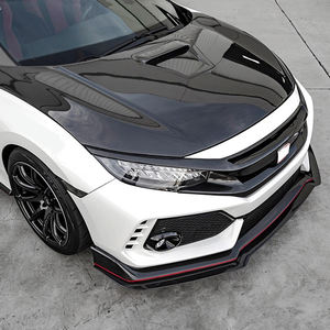 Évent de capot de capot de voiture en Fiber de carbone personnalisé pour <span class=keywords><strong>Honda</strong></span> <span class=keywords><strong>Civic</strong></span> Hatchback Fc1 Typer <span class=keywords><strong>R</strong></span> 10th - Product Image 3