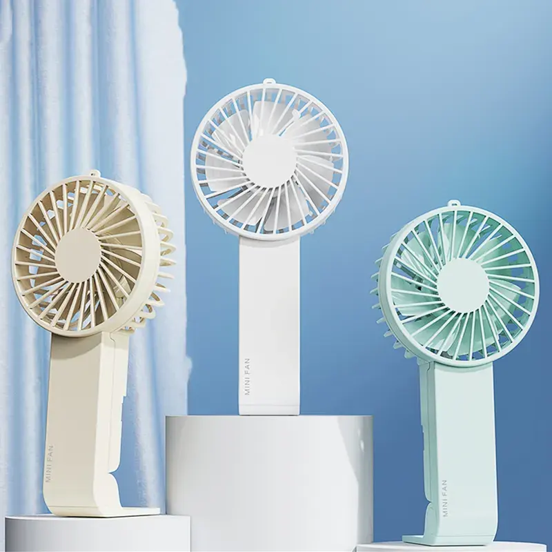 IMYCOO New Arrivals Portable Desk Mini Handheld Fan Custom Logo Rechargeable Mini Fan For Summer Gift Set Mini ventilateur