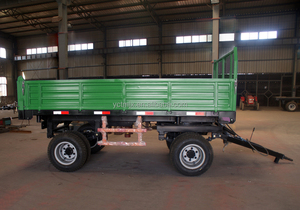 <span class=keywords><strong>Remorque</strong></span> basculante hydraulique à 4 roues, équipement agricole, <span class=keywords><strong>remorque</strong></span> de 10 tonnes pour tracteur - Product Image 4