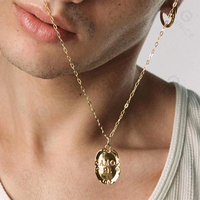Gemnel Charm de bijouterie en argent 925 Pendentif d'amour baroque italien Cadeau de bijouterie romantique avec fermoir pour chaînes et tours de cou