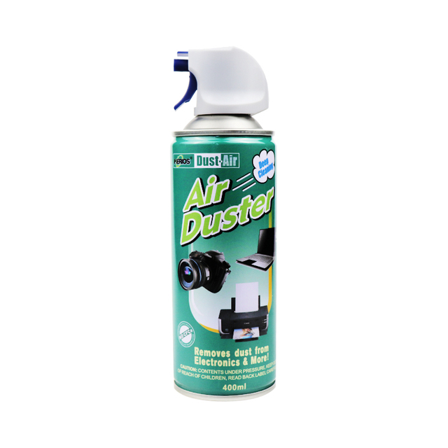 HERIOS 450ml Dust-Off Disposable Compressed Gas Air Duster Spray