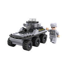 Jouets de construction éducatifs COGO 8 en 1 Plus 3 en 1 pour enfants, navire de guerre multi-assemblable, transformation de blocs de construction
