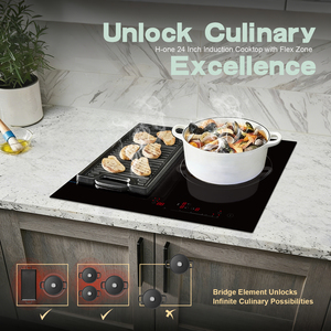 Built-in 60cm 3 Zone Induction Cooking <b>Plate</b> with Powerboost and Rated Input Power Child Safety Device - Product Image 5