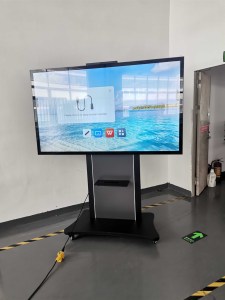 55 65 75 86 inch 20 điểm Android cảm ứng tương tác 4K LED kỹ thuật số biển hồng ngoại màn hình cảm ứng bảng tương tác cho các trường học - Product Image 2