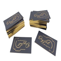 Design personnalisé de luxe brillant or bord feuille de remerciement carte de visite cartes de mariage papier Texture pour les petites entreprises