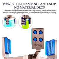 Pince de moulage robotisée à 3 mâchoires avec capteur, pince cylindrique pour moulage par injection, mini-fixation pneumatique ERG3