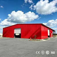 Estructura Metálica Resistente para Construcción, Almacén Prefabricado con Estructura de Acero para Uso Comercial, Taller con Estructura de Acero de Calidad Confiable