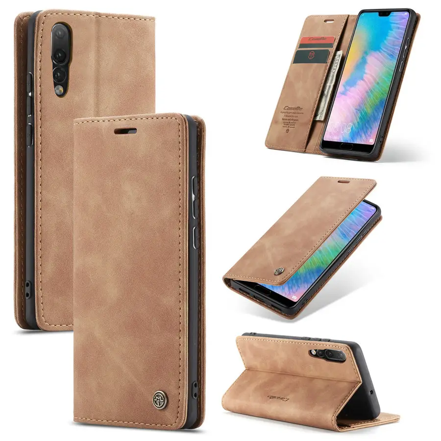 CaseMe Cheap for Huawei Mate 30 pro Leather Flip Case Girls Design Cell Phone Cover for Huawei P20lite P30 Wallet Phone Case