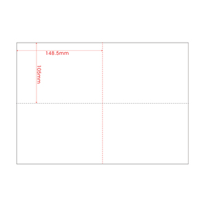Etiquetas de <span class=keywords><strong>Precio</strong></span> Personalizadas para Supermercado, Hojas de Papel Perforado A4 para Etiquetas de Estante - Product Image 6