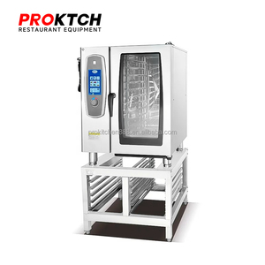 เตาอบลมร้อนอุตสาหกรรมขนาดเล็ก 10 ถาด สำหรับร้านอาหารและเบเกอรี่ รุ่น PRO-3-KXEOA-101-AC พร้อมฟังก์ชั่นอบไอน้ำ - Product Image 2