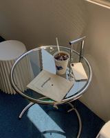 Table basse en verre trempé, ajustable en hauteur, cadre en acier inoxydable, table de thé, canapé et café, livraison gratuite