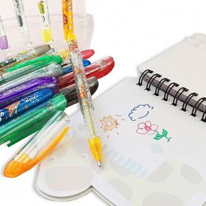Juego de Bolígrafos de Gel Multicolores de 0.5/1.0 mm con Purpurina para Tatuajes Temporales de Piel, para Niños, Estudiantes, Manualidades, Pintura y Graffiti - Product Image 3