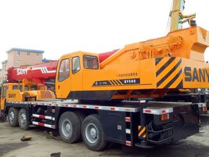 High Efficiency All Terrain <b>Crane</b> 50Ton Truck <b>Crane</b> SAC500 Hydraulic <b>Crane</b> - Product Image 6