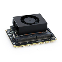 Kit de développement Nvidia Jetson Orin Nano Super Mini, double ports réseau, 2x Type-C, système d'exploitation Linux, 2x caméra MIPI CSI, carte de développement IA