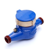 Vente chaude aux Philippines ISO 4064 Classe B Multi Jet Type sec Fonte Froid Dn20 Compteur d'eau