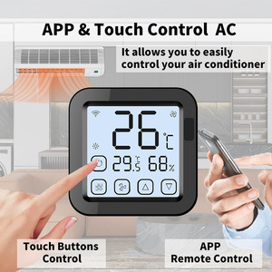 Tuya cuộc sống thông minh Wifi thông minh nhiệt độ điều khiển nhiệt độ hồng ngoại điều khiển từ xa với Alexa Google - Product Image 5