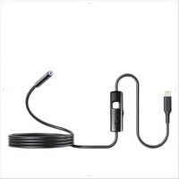 Módulo de cámara de sonda de endoscopio portátil HD de 8mm y 130W de venta directa del fabricante para teléfonos móviles Apple IOS