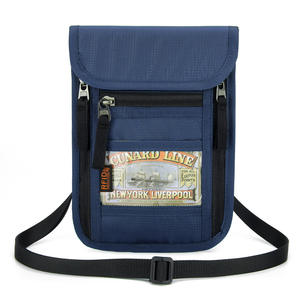 Portefeuille de voyage pour le cou <span class=keywords><strong>Porte</strong></span>-passeport Pochette pour hommes et femmes pour garder les documents en sécurité - Product Image 4