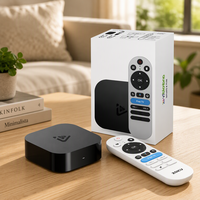 ZOKU TV Box C7 Android 14.0 Terlaris, Mendukung Banyak Bahasa, Quad Core, Pemutar Media Streaming, Penjualan Langsung Pabrik