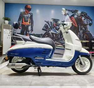 <span class=keywords><strong>Peugeot</strong></span> Django 150cc Monocylindre Refroidi par Air CVT <span class=keywords><strong>Scooter</strong></span> Urbain Classique Style Rétro Européen - Product Image 6