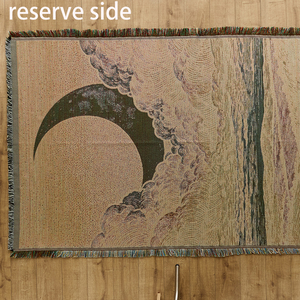 Coperta Decorativa di Alta Qualità con Nappe Lavabile Arazzo da Parete con Motivi Paesaggistici per la Casa - Product Image 5