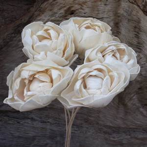 Flor europea al por mayor Flor de seda flor planta Taobao cinco cabeza manuscrita <span class=keywords><strong>Gabriel</strong></span> Rosa grande - Product Image 2