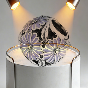 Abalorios de Plata Pura 925 para Pulsera, con diseño de Margarita, Estrella de Cinco Puntas, Árbol, Cristal de Hielo y Copo de Nieve, Accesorio de Abalorios DIY para Mujer - Product Image 1