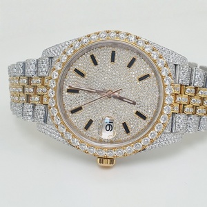 Reloj de Lujo con Diamantes Moissanite de Primera Calidad, Marca Original, para Hombre y Mujer, Estilo Hip Hop, Brillante, de Diseño Premium - Product Image 3