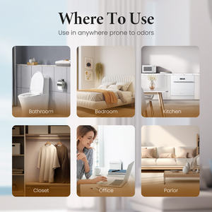 공장 직판 조절 가능한 아로마 방향제 고체 겔 가정용 욕실 공기 청정제 - Product Image 6