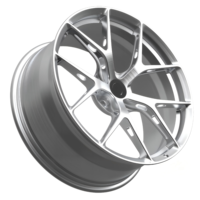 Jantes forgées JWYC 18 19 20 21 22 pouces 5x120 en alliage d'aluminium 6061-T6 polies, jantes personnalisées légères adaptées aux CTS-V BMW