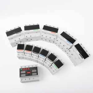 バイウェイ3相AC 150A電圧保護装置 自動調整過電圧電流制限保護リレー 4kVA 50/60Hz 家庭用 - Product Image 1