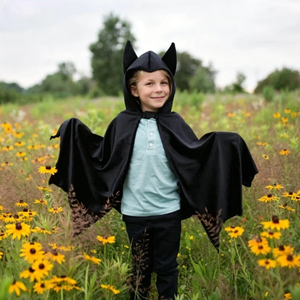Ensemble de capes d'Halloween pour enfants, cape de démon, de chauve-souris ou de sorcière pour spectacle de maternelle ou jeu de rôle - Product Image 3