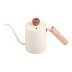 Carafe à café à dégoulinement manuel de 600 ml (20 oz) avec bec long et étroit, bouilloire à café à col de cygne pour cuisinière - Product Image 3