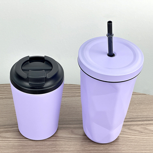 แก้วกาแฟสแตนเลสสุญญากาศแบบมีฉนวนกันความร้อน ป้องกันการรั่วซึม ขนาด 12 ออนซ์ ผนังสองชั้น เก็บอุณหภูมิ พร้อมฝาปิด สำหรับใช้ที่บ้าน ที่ทำงาน และกลางแจ้ง - Product Image 4