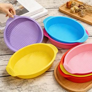 Molde de Silicona para Hornear con Logotipo Personalizado Promocional, No Tóxico, Ecológico, Fácil de Desmoldar, Embalaje en Bolsa OPP para Hacer Pasteles - Product Image 1